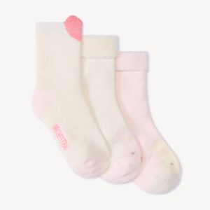 MY FIRST DAYS FILLE E26-CONJUNTO DE 3 PARES DE MEIAS NORMALES BOUCLETTE S17