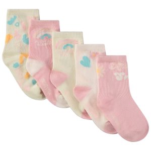 FUNNY BABY ROLLER - LOTE DE 5 PARES DE MEIAS NORMAIS S19