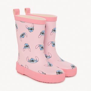 HORS THEME CHAUSSURES - BOTA DE CHUVA ROSA CLARO ALL OVER STITCH - P23