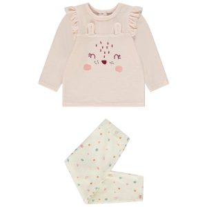 LES SETS 2P 1 NAFI E24 - CONJUNTO DE 2 PEÇAS DE VELUDO 12M