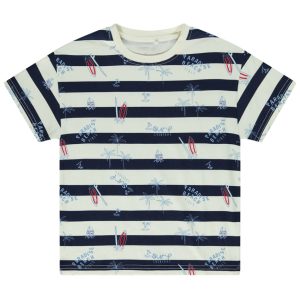PREPPY SAILOR P2 - T-SHIRT DE MANGA CURTA AOP 12A